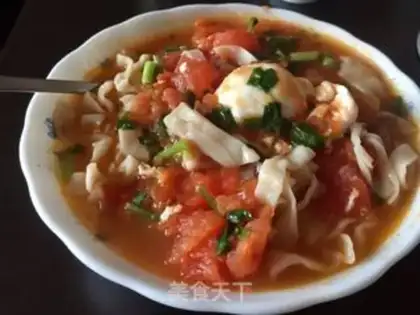 Make Tomato egg paste step 10