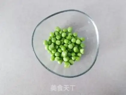 Make Peas and rice step 1