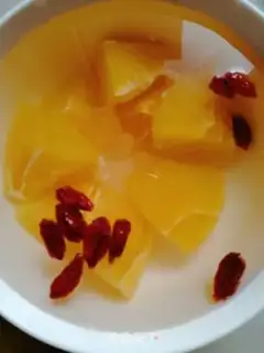 Make Hot orange water step 1