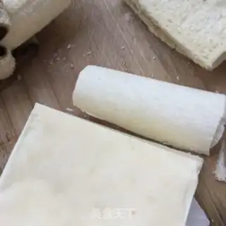 Make Banana mashed toast step 2