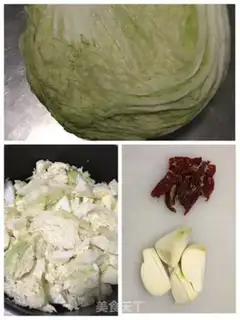 Make A big cabbage stew step 1