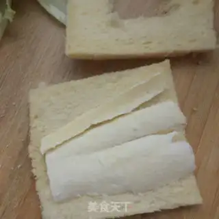 Make Banana mashed toast step 3