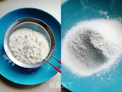 Make White makes cookies step 1