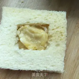Make Banana mashed toast step 6