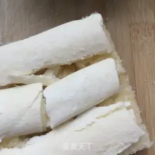 Make Banana mashed toast step 7