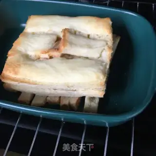Make Banana mashed toast step 12