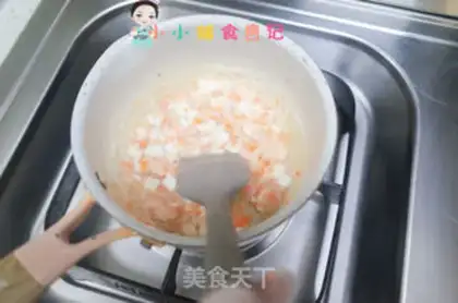 Make Salmon carrot tofu step 7