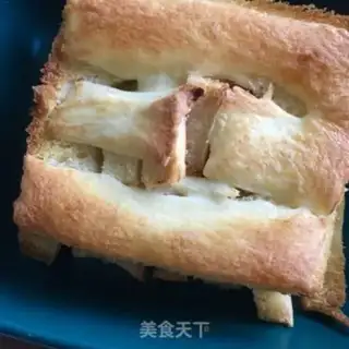 Make Banana mashed toast step 14