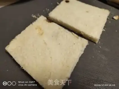 Make Egg ham sandwich step 1