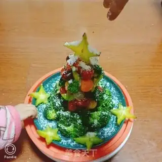 Make The fruit tree in the snow step 4