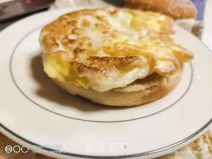 Make Egg ham sandwich step 2