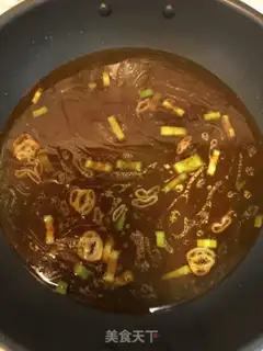 Make Duck blood fan soup step 5