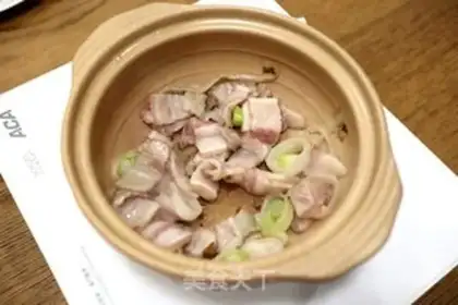 Make A casserole, bean curd step 4