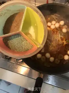 Make Duck blood fan soup step 12