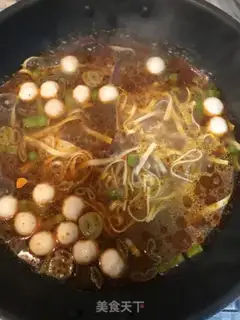 Make Duck blood fan soup step 13