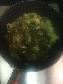 Make Sour pickles and eel steam step 1