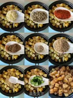 Make The sweet little potatoes step 3