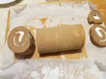 Make A stake cake step 20