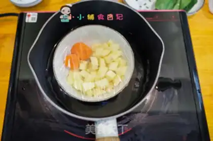 Make Vegetable potatoes step 1