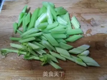 Make Soybeans and celery step 0