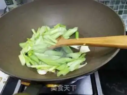 Make Soybeans and celery step 4