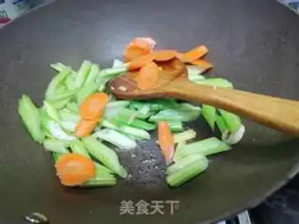 Make Soybeans and celery step 5