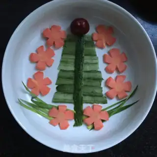 Make A Christmas plate step 5