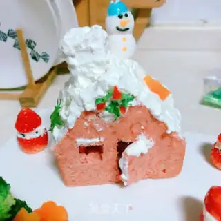 Make Christmas House step 13