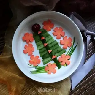 Make A Christmas plate step 7