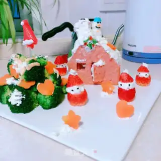 Make Christmas House step 14