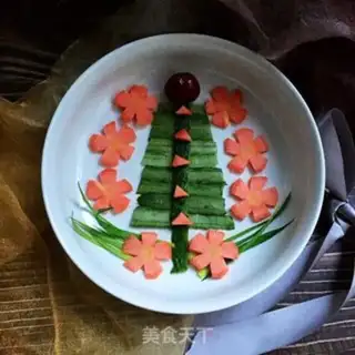 Make A Christmas plate step 8