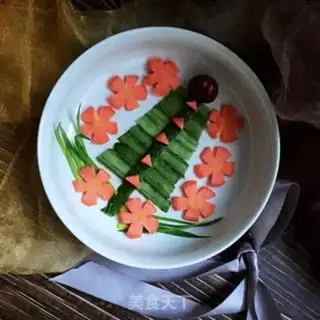 Make A Christmas plate step 9