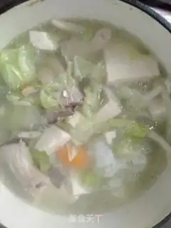 Make Tofu soup step 6