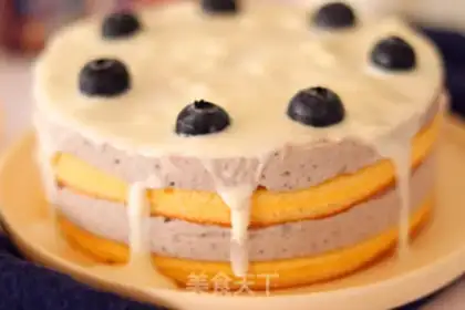 Make Blueberry Moose step 17