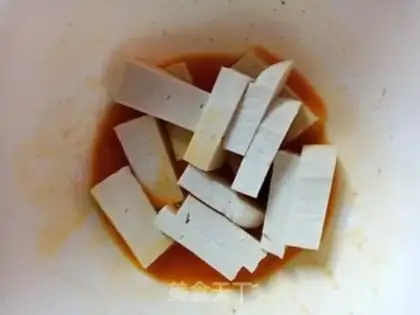 Make The sauna boils tofu step 4