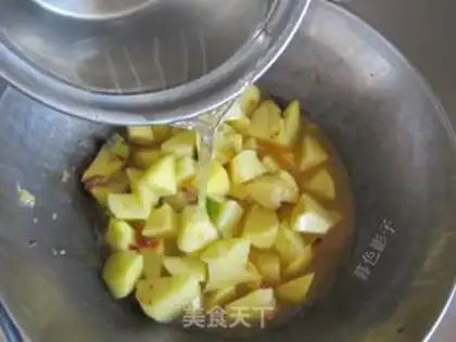 Make Potato with abalone sauce step 3