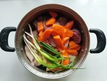 Make The lamb soup step 2