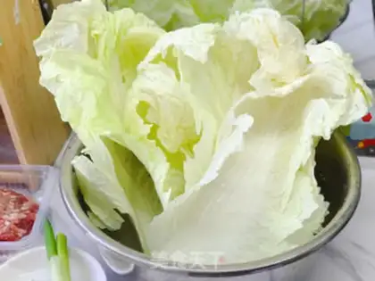 Make Pork cabbage step 2