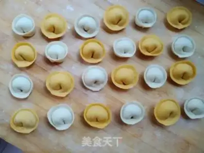 Make Yuanbao dumplings step 13