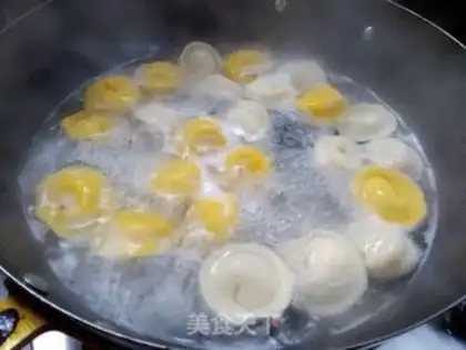 Make Yuanbao dumplings step 15