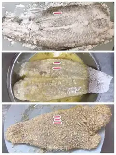 Make Fried sauna step 1