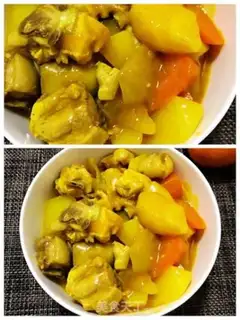 Make Potato curry chicken step 5
