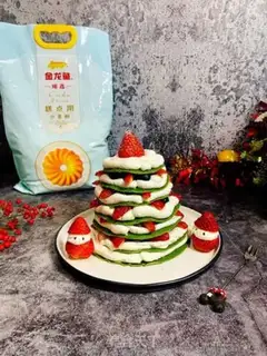 Make Christmas muffin cake step 0