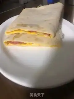 Make Ham omelet step 5