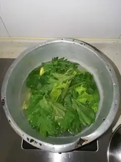 Make Celery leaves step 3