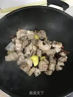 Make A lamb fan step 6