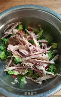 Make The broccoli with the silk step 5