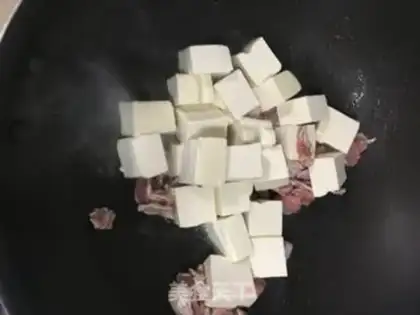 Make Tofu onion step 1