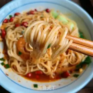 Make Family Zhongqing noodles step 5