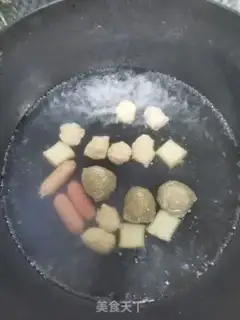 Make Garlic eggs, fried balls step 1